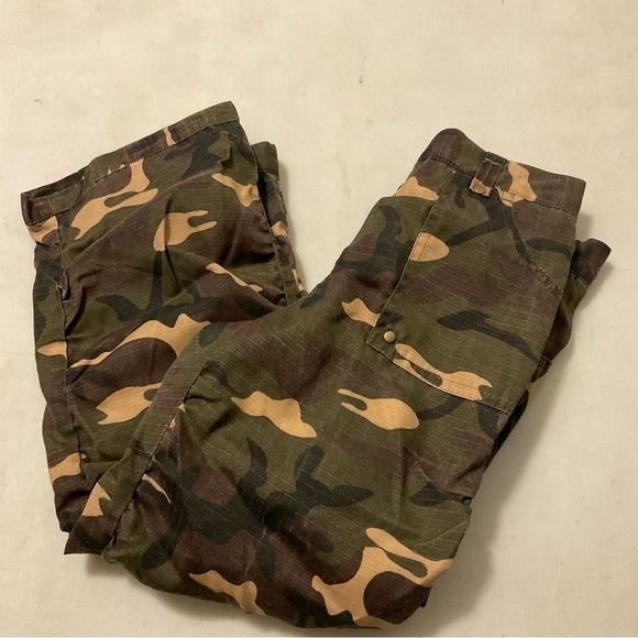 Army  Green camo boys pants - Picture 3 of 6